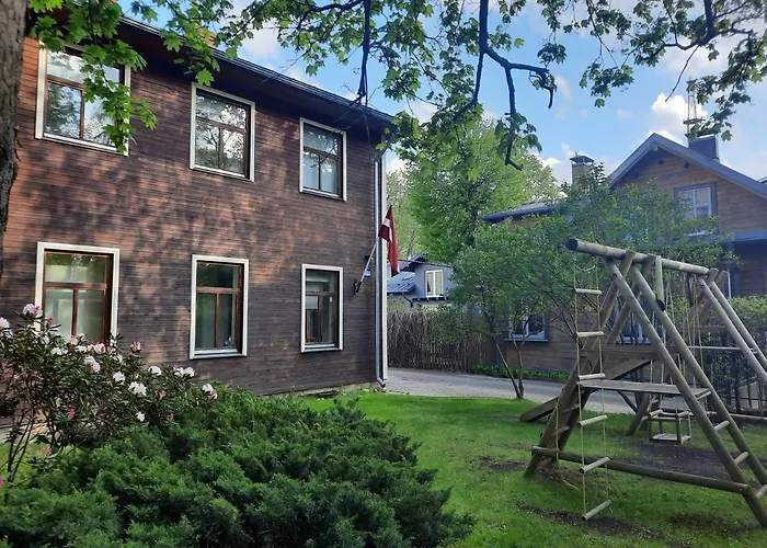 Wooden House Near Center