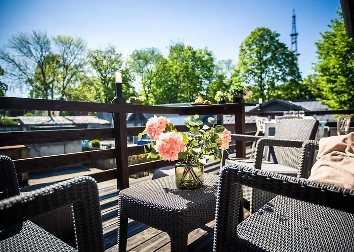 Ferienhaus Wooden House Near Center Riga