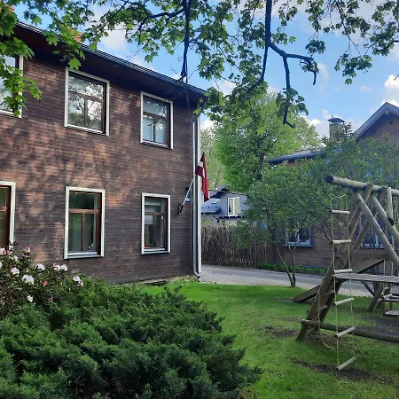 Wooden House Near City Center